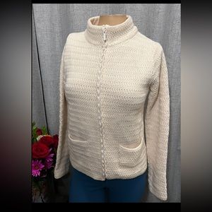 Eileen fisher knitted full zip